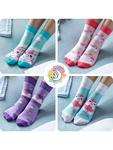 Носки Corimori Einhorn Baumwolle Socken 4er Set Geschenk-Box, цвет Rosa/blau - фото 2