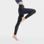 ЛЕГИНСЫ CN 520 МЯГКИЕ ЧЕРНЫЕ Kimjaly - фото 2