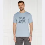 Футболка стандартного кроя Boss, синий - фото 2