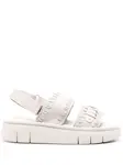 Сандалии Bounce на платформе Mou, белый - фото