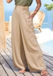 Широкие брюки LASCANA, песочный - фото 3