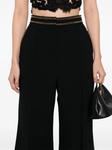 Elie Saab брюки с заклепками, черный - фото 5