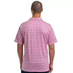 Мужское поло Augustus Antigua, цвет light blush heather - фото 2