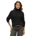 Свитер Superdry W6110614A high neck, черный - фото