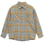 Рубашка унисекс NANDCHN, желтый - фото