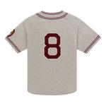 Джерси Aimé Leon Dore x Mitchell & Ness Team Baseball Jersey Oatmeal, серый - фото 2