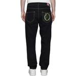 Джинсы мужские Kenzo Drawn Varsity Straight-leg, черный - фото 4