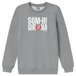 Детский свитшот SOM-HI Crew Jrona FC Puma, серый - фото