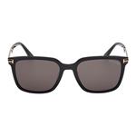 TOM FORD Солнцезащитные очки квадратной формы, Black - фото 3