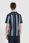 Рубашка ALSTON SHORT SLEEVE STRIPE SHIRT Farah, темно-синий - фото 3
