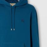 Хлопковая толстовка с капюшоном Burberry, синий - фото 5