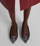 Джинсовые балетки Gommettin Roger Vivier, Nero - фото 7