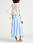 Юбка миди Plan C, голубой - фото 3