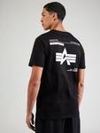 Футболка ALPHA INDUSTRIES, Black - фото 2