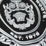 Футболка Never Forget с принтом VERSACE, черный - фото 7