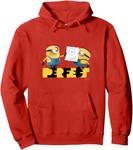 Худи Миньон Minions, красный - фото