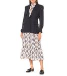 Блейзер из фланели из верджин вули Chloé, Abyss Blue - фото 2