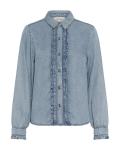 Cream Рубашка 'CREllie' в синем дениме - фото