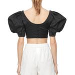 SIMONE ROCHA Женский черный топ - фото 4