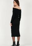 Платье LELA SLIM FIT, Black - фото 3