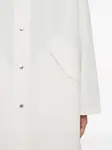 Парка с капюшоном JIL SANDER, белый - фото 4