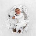 Риб хлопковый комбинезон - белый Petite Maison Kids - фото 4