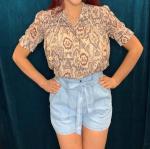 Летние шорты Tencel в шамбре bishop + young, цвет chambray - фото