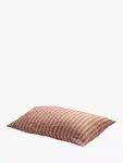 Постельное белье Piglet in Bed Pembroke Stripe Linen Blend, цвет sandstone/red - фото 3