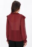 Faina Блузка в темно-красном цвете - фото 3