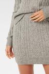 Юбка Rosie Cable Coord Forever New, серый - фото 3