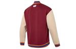 Бейсбольная куртка унисекс Puma, Бургундия - фото 2