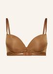 Бюстгальтер пуш-ап sheer emotional Aubade, коричневый - фото