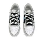 Кроссовки Nike Skateboarding Shoes Men Low-top Black/Blue, серый - фото 4