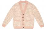Детский свитер FENDI, розовый - фото