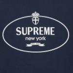Толстовка Supreme Crest Crewneck, темно-синий - фото 3