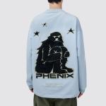 Футболка унисекс Phenix, лунно-серый IGR - фото 6