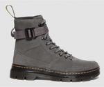 Женские модные ботинки Dr. Martens Combs Tech, Gunmetal E.H. Suede - фото 3