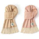 Jeep Вязаный шарф унисекс, Light Orange - фото 11