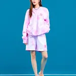 MLB Свитшот унисекс розовый - фото 5