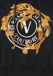 Толстовка Versace Jeans Couture Sweatshirt, Black/Gold-Coloured/Black - фото 7