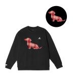 Adidas LABEL Свитшот Unisex Black Crew Neck Moderate Regular - фото 3