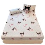 Подогнанная простыня Sanrio, синий - фото