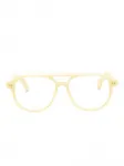 Очки Altu Jacquemus, желтый - фото