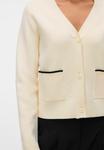 Кардиган Vero Moda Cardigan, Birch/White - фото 4