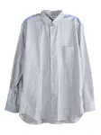 Хлопковая рубашка Comme Des Garçons Shirt, белый - фото