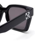 Off-White Eyewear солнцезащитные очки Branson, черный - фото 3