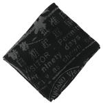 Шарф Alviero Martini с рисунком, черный - фото 2