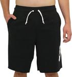 Nike Mens Sportswear HE Short FT Alumni, Black/White - фото 2