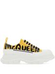 Alexander McQueen кроссовки Tread Slick, желтый - фото