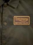 Ойли куртка в стиле Coach Triumph Motorcycles, Camo - фото 3